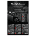 thumbnail image 3 of 2-Inch HD Digital Night Vision Camera Infrared Night Vision Camera Monocular Telescope Night Vision Camera,1 x Night vision device,Black, 3 of 8