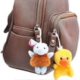 thumbnail image 5 of 24 Pack Mini Animal Plush Toy Assortment , Animals Keychain Decoration for Kids 26-27s, 5 of 5