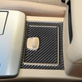 thumbnail image 4 of Real Bright Soft Car Interior Carbon Fiber Sticker Decoration2Pcs Carbon Fiber Interior Floor Console Storage Cover For Toyota CamryAuto Car Protection Interior Accessories, 4 of 8