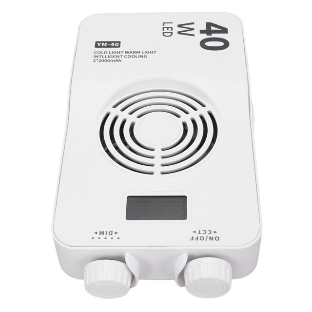 Luz de Relleno de Color Rgb, Luz de Relleno Portátil 40W 136 Beads de Lámpara para iluminación de Alimentos de retrato