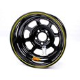 thumbnail image 2 of Aero Race Wheel 52-184540 15X8 4IN 4.50 BLACK, 2 of 4