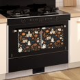 thumbnail image 3 of 2 Pcs Funny Kitchen Towels,Autumn Halloween Scene Pattern Microfiber Dish Towels,Kitchen Tea Towels,Kitchen Towel Set (18" X 26"), 3 of 7