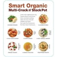 thumbnail image 3 of VitaClay Smart 6-In-1 Crock & Stock Pot - Organic Clay (6.5 Qt), 3 of 4