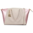 thumbnail image 4 of Badgley Mischka Caroline Fabric Tote Weekender in Pink, 4 of 7