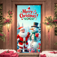 thumbnail image 6 of Colorful Design Christmas Banner Festive Winter Holiday Santa Claus for Home Decoration Kids Party Celebration, 6 of 9