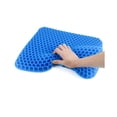 thumbnail image 3 of Honeycomb Cooling Gel Seat Cushion, Non Slip Pressure Relief Pad for Office, Car, Wheelchair & Home Daily Use, Blue, 3 of 5