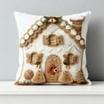 thumbnail image 3 of Darzheoy Christmas Pillow Cover 18x18 Inches Soft Fabric with Hidden Zipper Decorative Pillow Case for Home Decor Holiday Season and Gifts, 3 of 7