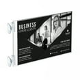 thumbnail image 3 of Two-Sided Acrylic Sign Holder With Suction Cup Grippers 11"W X 8.5"H, 10-Pack, 3 of 4