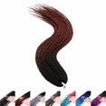 thumbnail image 2 of SEGO Synthetic Hair Senegalese Twist Crochet Braids Hair with Crochet Hooks 30 Strands/Pack Braiding Hair Extensions, 2 of 6