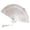 White, variant on Wooden Folding Fans Handheld Vintage Wood Hand Fan Foldable Chinese Sandalwood Fans with Tassels for Women Wedding Favors Baby Shower Party Gift (Silver)