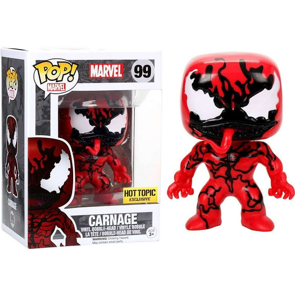 Funko POP Marvel Carnage 99 Bobble-Head Vinyl Figure