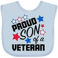 thumbnail image 3 of Inktastic Proud Son of a Veteran- Veterans Day Boys Baby Bib, 3 of 4
