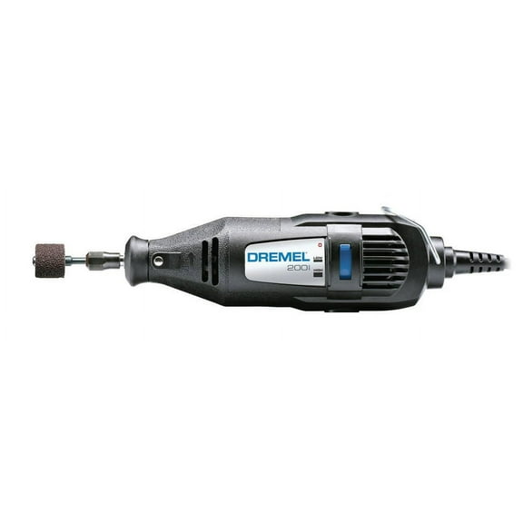 Dremel 200-N/6 Corded 2 Speed Rotary Tool includes 6 Accessories, 0.9A/120 Volts