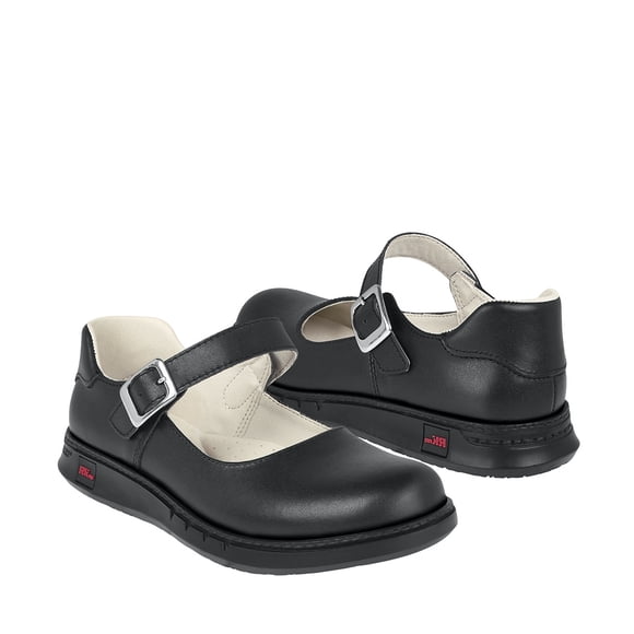 ZAPATOS ESCOLARES NIÑA ROKINO 3573 PIEL NEGRO 18-21