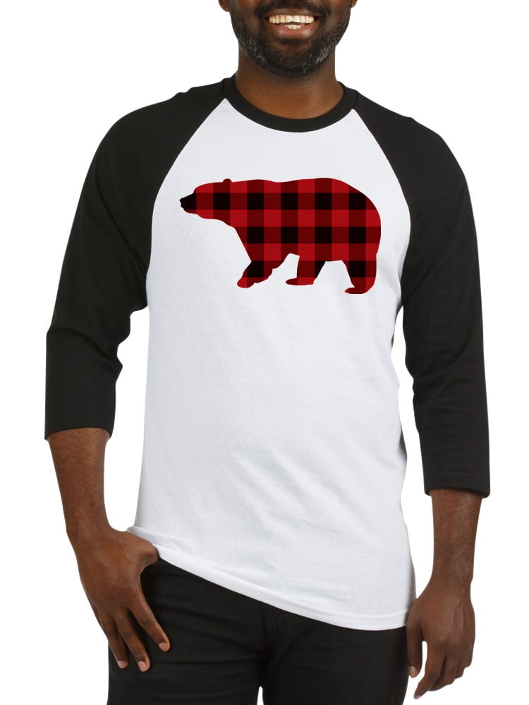 buffalo plaid baseball shirt