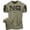 T-Shirt Military Green Branded, variant on NO PIENSES, SOLO LEVANTA Workout Gym T-Shirt Funny Gym Shirt for Men Training Gym T-Shirt Gym Wear Strength, Military Green, Small