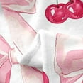 thumbnail image 3 of 3D Bow Fleece Blanket,Pink Cute Boeknot Throw Blanket 30x40 Inch for Bedroom,Yummy Cherry Flannel Blanket Luxury Soft,Delicious Summer Fruit Bed Blanket, 3 of 5