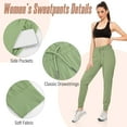 thumbnail image 4 of Women's Sweatpants with Pockets Soft Lounge Pants Casual Athletic Jogger Pants Drawstring for Workout Yoga Running, 4 of 7