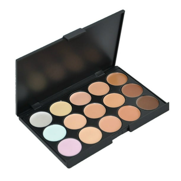 Makeup Artist Professional Cosmetics Mac Super Easy To Use 15-Color Concealer Tray/Contour Tray/Makeup Primer Professional Makeup Artist Coloring Concealer Plate/Grooming Base Tools - Walmart.com