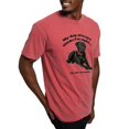 thumbnail image 4 of CafePress - Black Lab Vs Wife - Mens Comfort Colors Shirt, 4 of 5