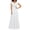 White, variant on Women's Lace V-Neck Evening Dress Long A-Line Chiffon Bridesmaid Dress Mother of The Bride Wedding Guest Maxi Dress for Party Prom