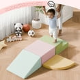 thumbnail image 5 of Tolead Climb Foam Blocks for Toddler, 4-Piece Kids Soft Climb and Crawl Foam Block, 5 of 6