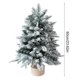 thumbnail image 3 of P Vc Chris Tmas Tr Ee Decoraciones navideñas de mesa Decoraciones de árbol de Navidad nevado Configuración de escena navideña Árbol de Navidad vacío Decoraciones de Halloween Decoración de otoño Decor, 3 of 6