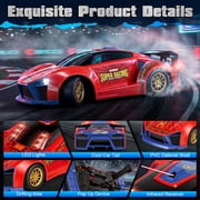 Huge Wave Spider RC Cars for Boys, 4WD Interactive Battle Drift RC Car Toys, Chase & Shooting Game with Infrared, Christmas Birthday Gift for Kids 4-8 Years
