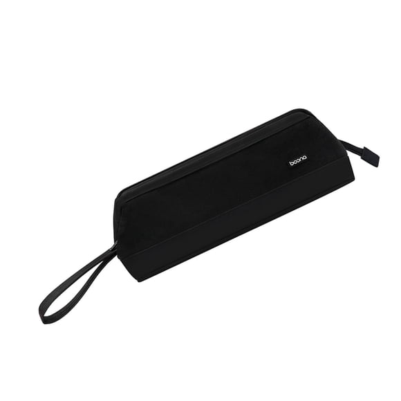 Vogacara Bolsa de almacenamiento para secador de pelo de viaje Bolsa de transporte resistente al desgaste para Cuidado del cabello Negro