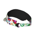 thumbnail image 3 of Easygdp Paisley Stretchy Visor - Unisex Visor Hat for Men and Women, UPF 50 Sun Protection Visor, Ultra-Light, 3 of 8