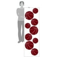 thumbnail image 3 of Basketball Kids Room Sports Decor Wall Decal Stickers [Set of 9], 3 of 4