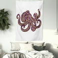 thumbnail image 3 of Octopus Decor Wall Hanging Tapestry, Octopus Illustration with Ethnic Pattern and Colors Tribal Style Artwork Print, Bedroom Living Room Dorm Accessories, 60 X 80 Inches, by Ambesonne, 3 of 5
