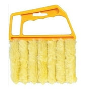 LIVEYOUNG Microwave Cleaner Venetian Blind Cleaner Air Conditioner Duster Cleaning Brush yellow