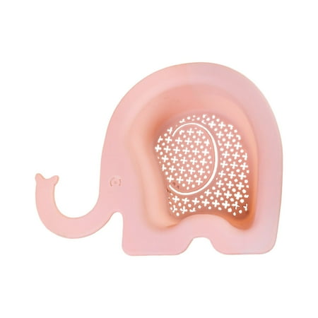

wendunide kitchen gadgets Kitchen Sink Drain Basket Elephant Drain Rack Multi Functional Hanging Filtering Drain Shelf Corner Kitchen Sink Strainer Basket Easy To Disassemble Fits All Sinks Pink