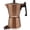 Brown, variant on MAGEFESA Colombia Noir Stovetop Espresso Moka Pot, 12-Cup/20 oz, Italian Coffee Maker for Cuban Coffee, Extra-Thick Aluminum, Heat-Resistant Handle, Safe & Easy-to-Use, Greca Coffee Maker