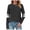 Grey, variant on mgoYE Women Halloween Shirt Graphic T-shirt Casual Crew Neck Long Sleeve Tee Tops