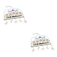 thumbnail image 1 of Yuarrent Ramadan Decoraciones Simple Exquisito Colgante Hogar Islámico Musulmán Eid Placa Festival Colgante para Doméstico 02 Type1 NO1 Yuarrent CBP224679, 1 of 6