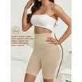 thumbnail image 3 of Athlemo Women'sTummy Control Butt Lifter Shorts High Waisted Shapewear Thigh Slimmer, 3 of 7