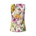 thumbnail image 5 of Easygdp Butterflies2 Women's Workout Tank Top, Running Top, Hiking Shirt, Quick-Dry for Running, Yoga, Hiking - X-Large, 5 of 9