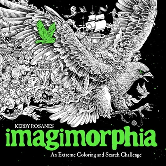 Pre-Owned Imagimorphia: An Extreme Coloring and Search Challenge (Paperback 9780399574122) by Kerby Rosanes