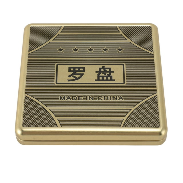 Ancient Technology Iron Precise Flip Top, Feng Shui Luo Pan , Multifunctional Tool for Learning Residential Feng Shui, Gifts