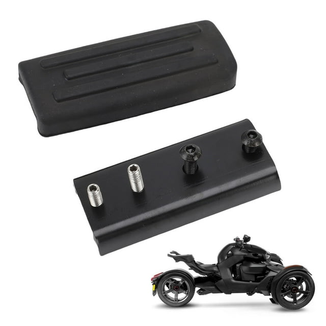Pedal De Freno De Tamaño Completo, Pedal De Freno Extendido, Antideslizante, Cómodo Control De Pie, Superficies De Frenado Más Grandes, Reemplazo Para Ryker Rally Para Montar