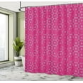 thumbnail image 4 of Ambesonne Celestial Shower Curtain, Starry Night Sky Print, 69"Wx70"L, Magenta Seafoam, 4 of 4