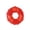 Red,3.85in, variant on Bisitoy Natural Rubber Dog Chew Toys,Tough Dog Toys for Aggressive Chewers Small Medium Breed,Interactive Dog Toys for Puppy to Clean Teeth Gum Massage,Tug & Fetch
