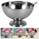 thumbnail image 2 of BRIGHTFUFU 1 taza de acero inoxidable para ensalada, helado, postre, fruta, aperitivos y dulces., 2 of 8