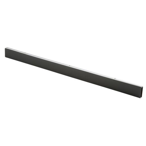 4 ft. x 0.5 x 1.5 in. Rectangular Tubing, Black - Matte