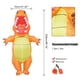 thumbnail image 4 of Halloween Inflatable Dinosaur Costume for Adult Blow Up Costumes Funny Halloween Cosplay Costume, 4 of 4