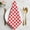 Red, variant on Black Blue Plaid Cloth Napkins, Country Buffalo Checked Gingham Washable and Reusable Dinner Napkins Set of 6, Table Napkin for Kitchen Party Birthday Wedding Hotel Housewarming 20"x20"