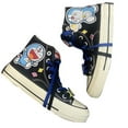 thumbnail image 5 of Adult Cartoon Machine Cat Contrasting Colors High-top Canvas Shoes, Student Casual Sports Shoes, All-match Comfortable Couple Shoes, 5 of 15