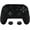 Black, variant on PlayVital Samurai Edition Ergonomic Silicone Skin Protective Case for Nintendo Switch Pro Controller, Soft Anti-Slip Controller Grip Protector for Nintendo Switch Pro with Thumb Grip Caps - Black